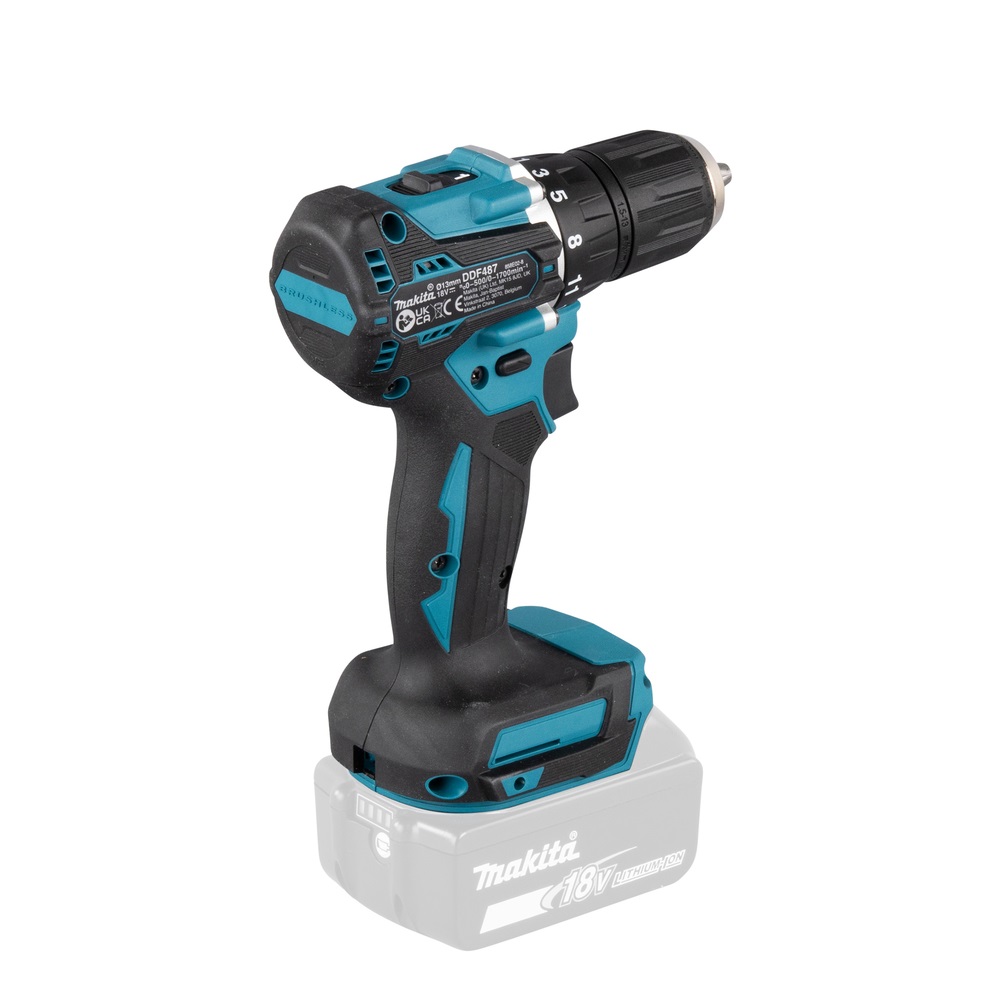 Makita aku bušilica-odvijač DDF487Z 18V - Slika 2