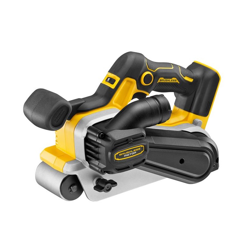 DeWalt aku tračna brusilica DCW220NT 18V 75x533, kofer - Slika 3