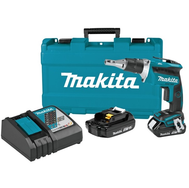Makita aku odvijač-šrauba DFS452RYE 2x1,5Ah