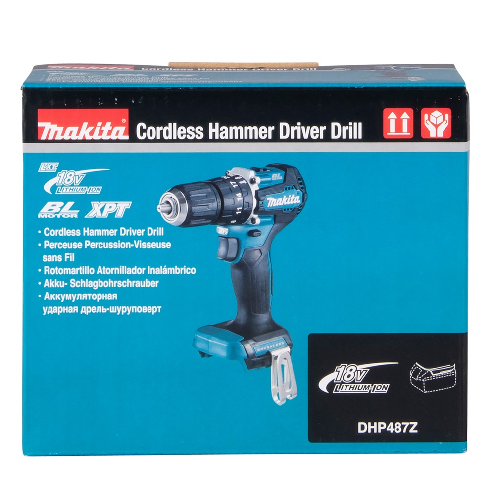 Makita aku udarna bušilica-odvijač DHP487Z 18V - Slika 6