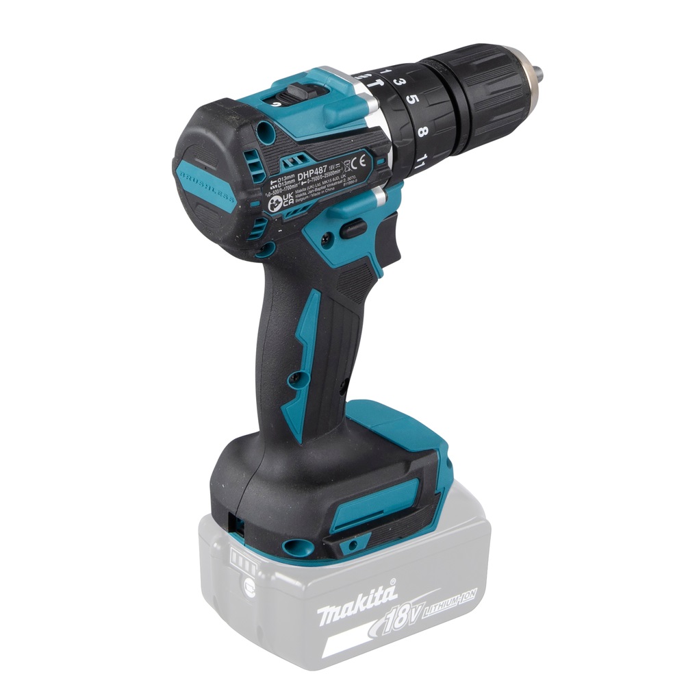 Makita aku udarna bušilica-odvijač DHP487Z 18V - Slika 5