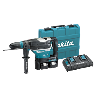 Makita aku bušilica-čekić DHR400PT2 18V 2x5,0Ah - Slika 2