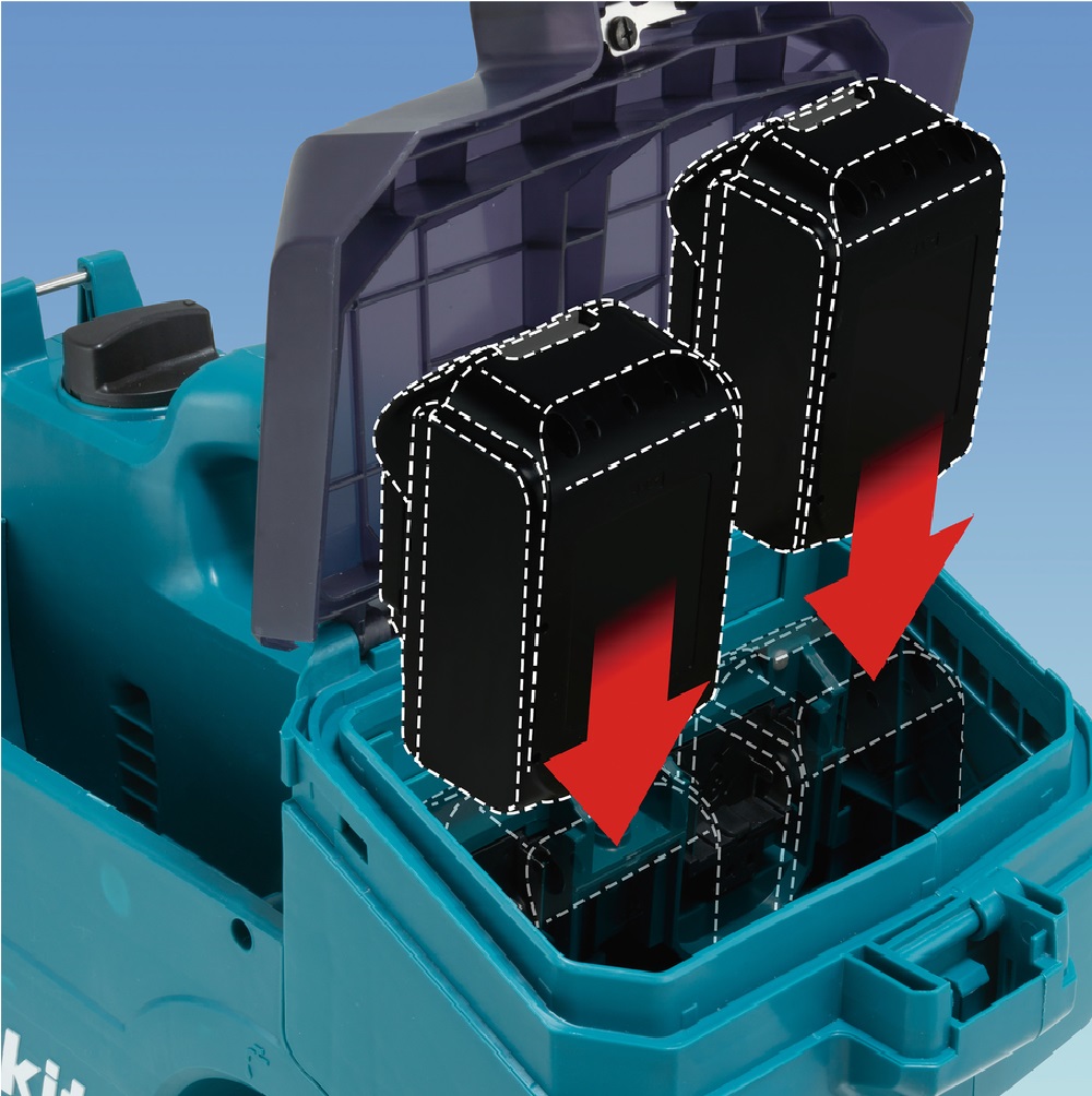 Makita aku visokotlačni čistač DHW080ZK 18+18V 80bar - Slika 7