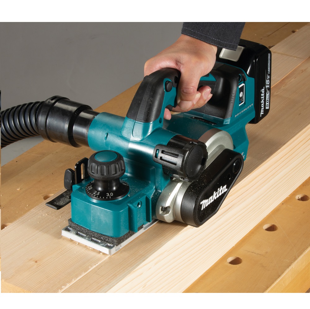 Makita aku blanja za utore DKP181Z 18V 82mm - Slika 2