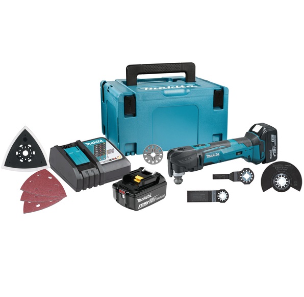 Makita aku multifunkcijski alat (18V 3,0Ah x2) DTM51RFJX7