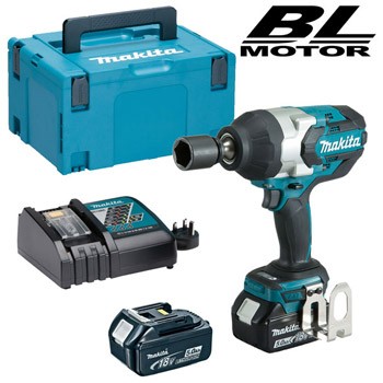 Makita aku udarni odvijač DTW1001RTJ 1050Nm 2x5,0Ah - Slika 5