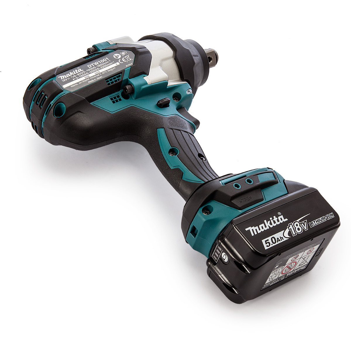 Makita aku udarni odvijač DTW1001RTJ 1050Nm 2x5,0Ah - Slika 3