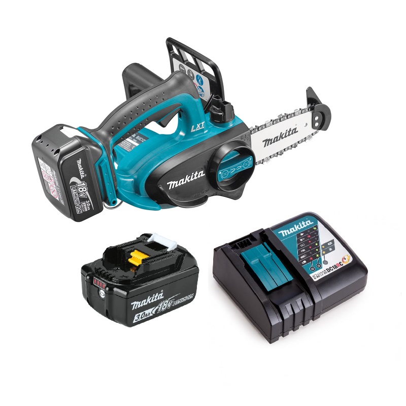 Makita aku lančana pila DUC122RFE - 2x3,0Ah + punjač