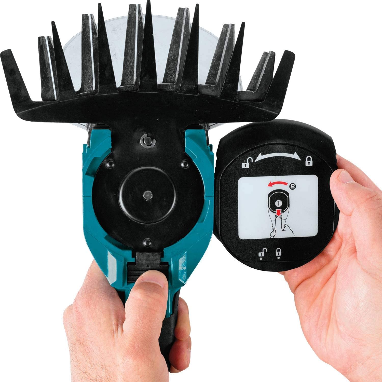 Makita aku škare za travu DUM604Z 18V - Slika 2