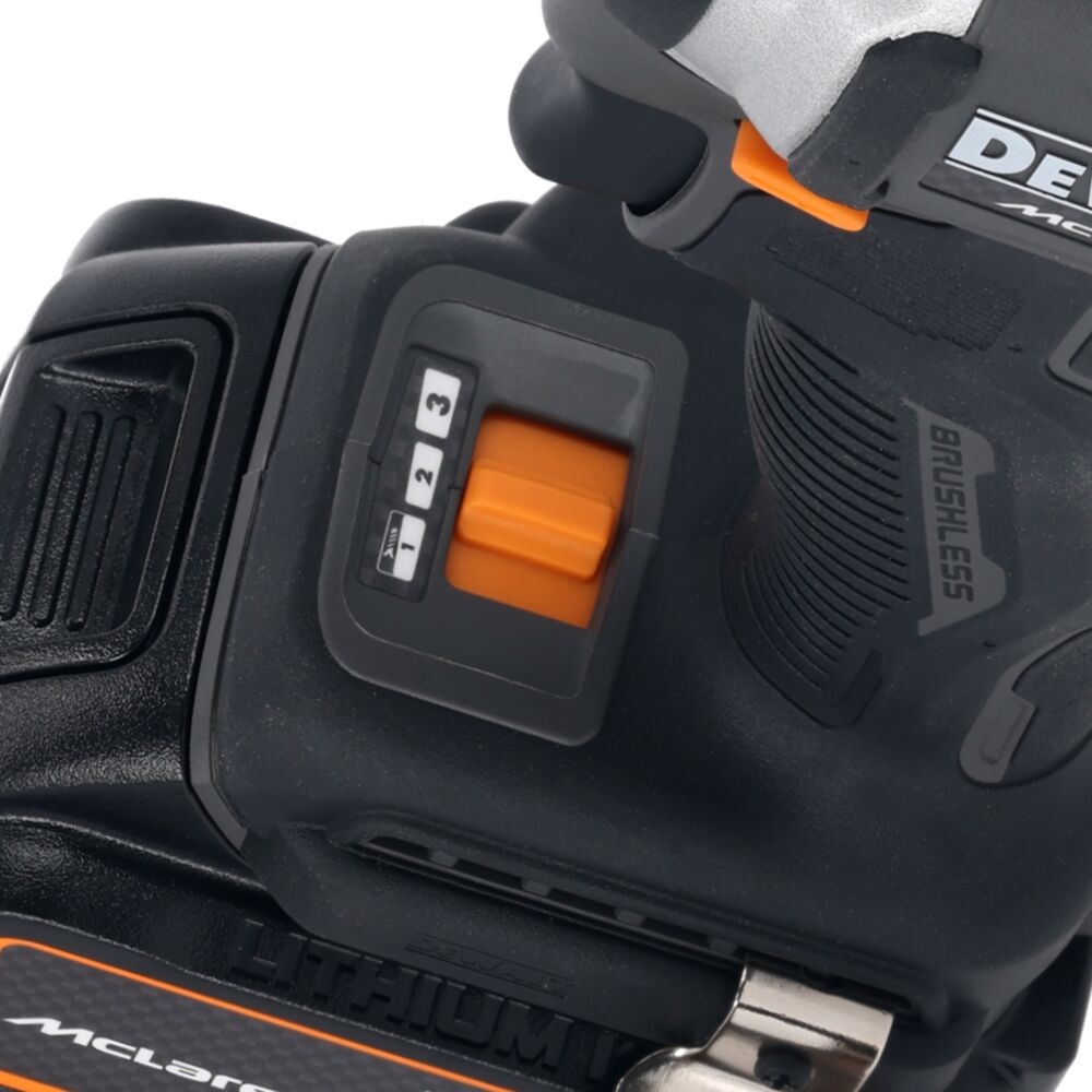DeWalt McLaren F1 aku udarni odvijač 18V 205Nm 2×4,0Ah DCF85MM2T - Slika 7