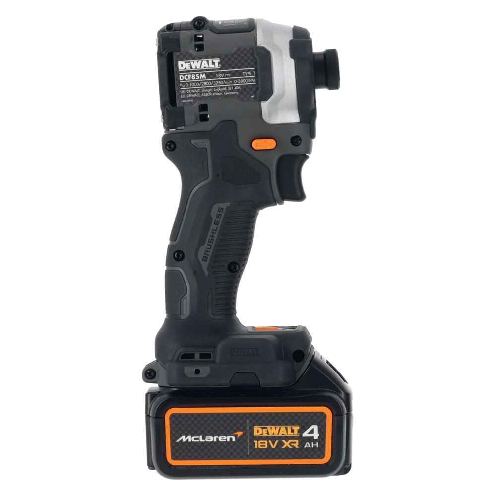 DeWalt McLaren F1 aku udarni odvijač 18V 205Nm 2×4,0Ah DCF85MM2T - Slika 5