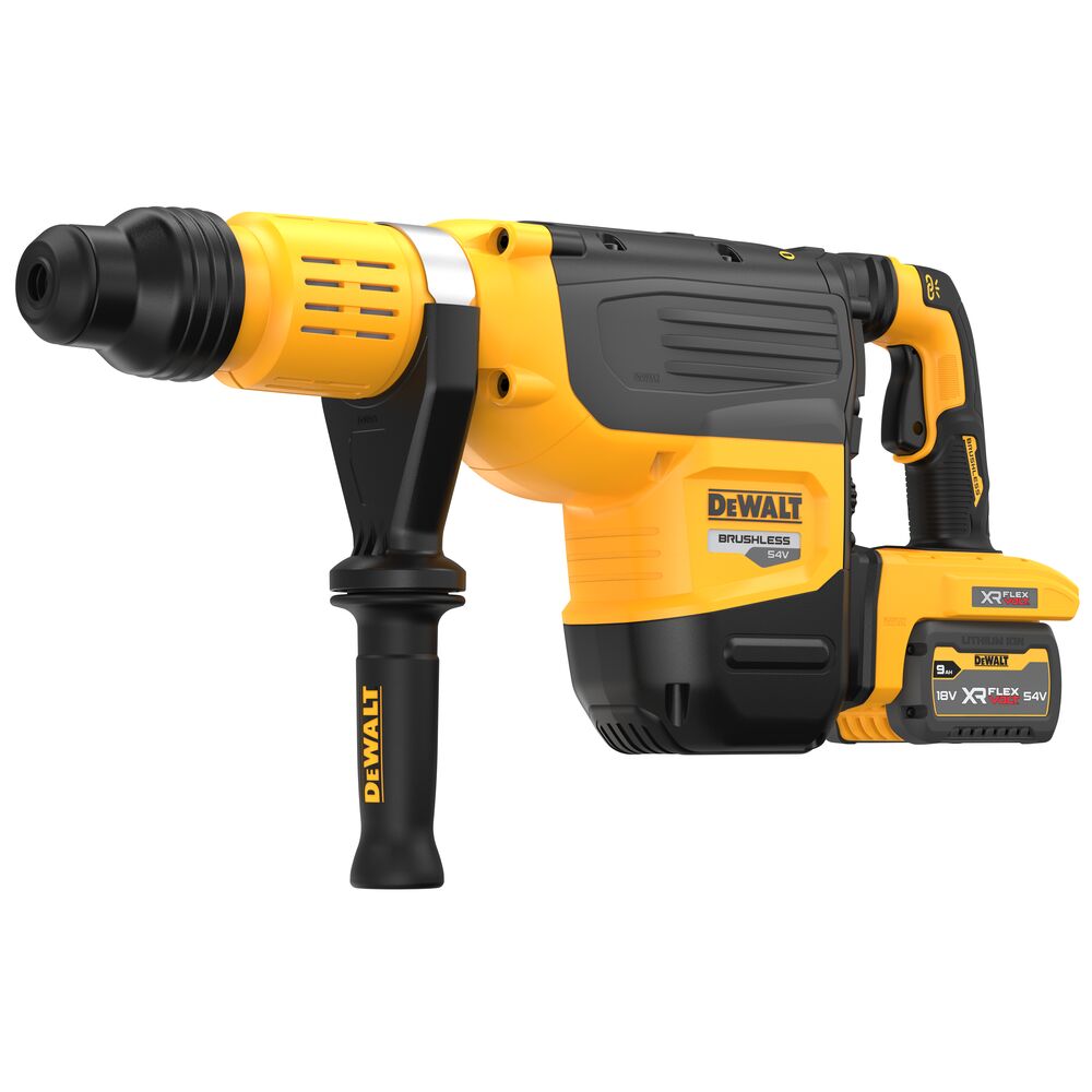 DeWalt aku bušači čekić DCH775X2 54V 2x9,0Ah 19,4J SDS MAX 52mm - Slika 6