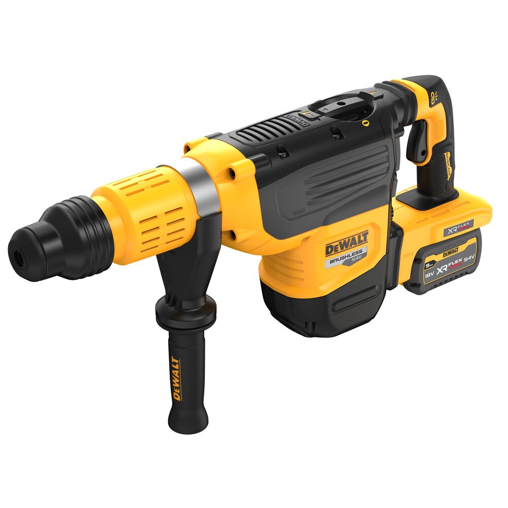 DeWalt aku bušači čekić DCH775X2 54V 2x9,0Ah 19,4J SDS MAX 52mm - Slika 4