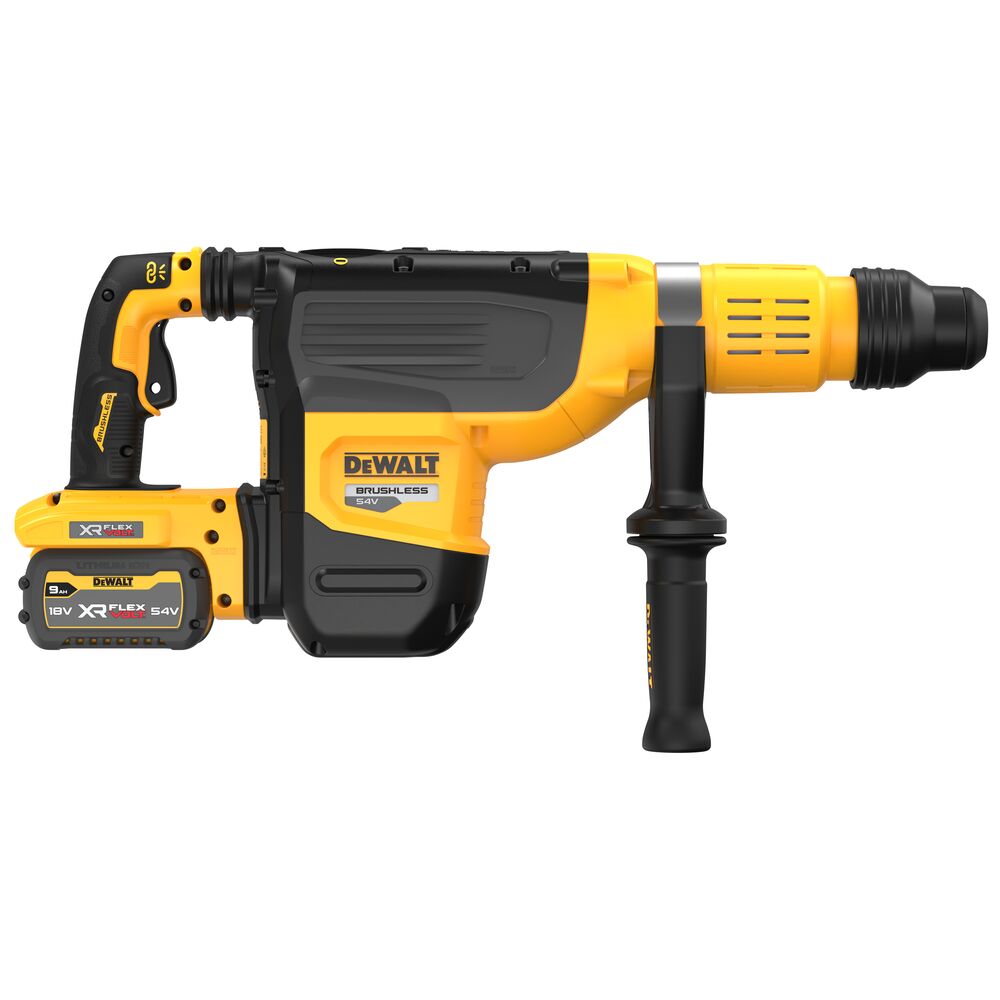 DeWalt aku bušači čekić DCH775X2 54V 2x9,0Ah 19,4J SDS MAX 52mm - Slika 3