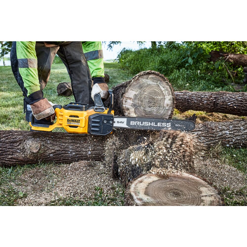 DeWalt aku lančana pila DCMCS575X1 54V 1x9,0Ah 40cm - Slika 5