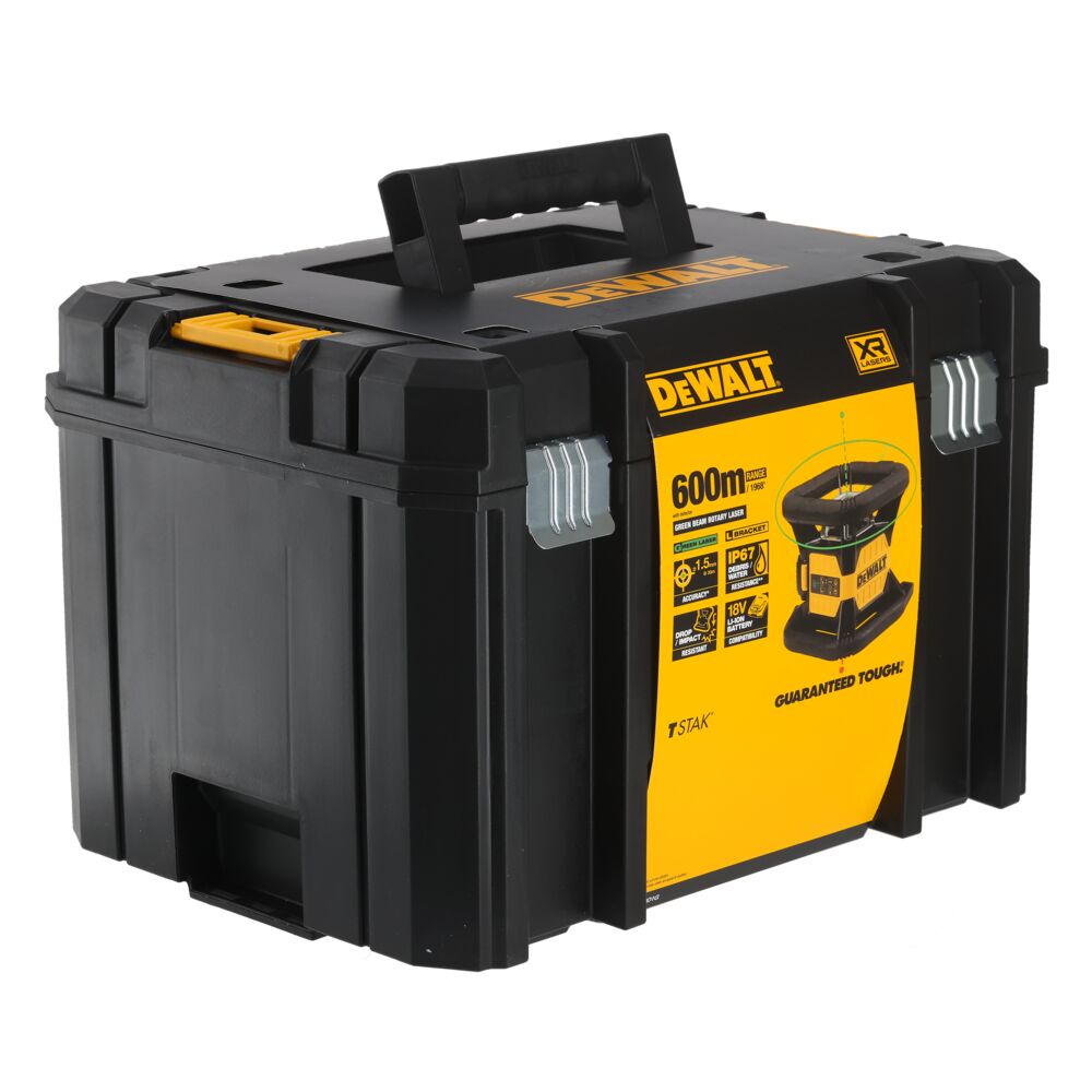 DeWalt aku laserski nivelir 360° DCE079D1G 76-600m zeleni, s prijemnikom - Slika 6