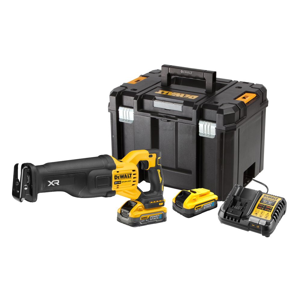 DeWalt aku sabljasta pila DCS386H2T 18/54V Flexvolt 2x5,0Ah Powestack - Slika 2