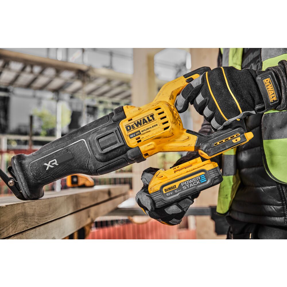 DeWalt aku sabljasta pila DCS386H2T 18/54V Flexvolt 2x5,0Ah Powestack - Slika 8