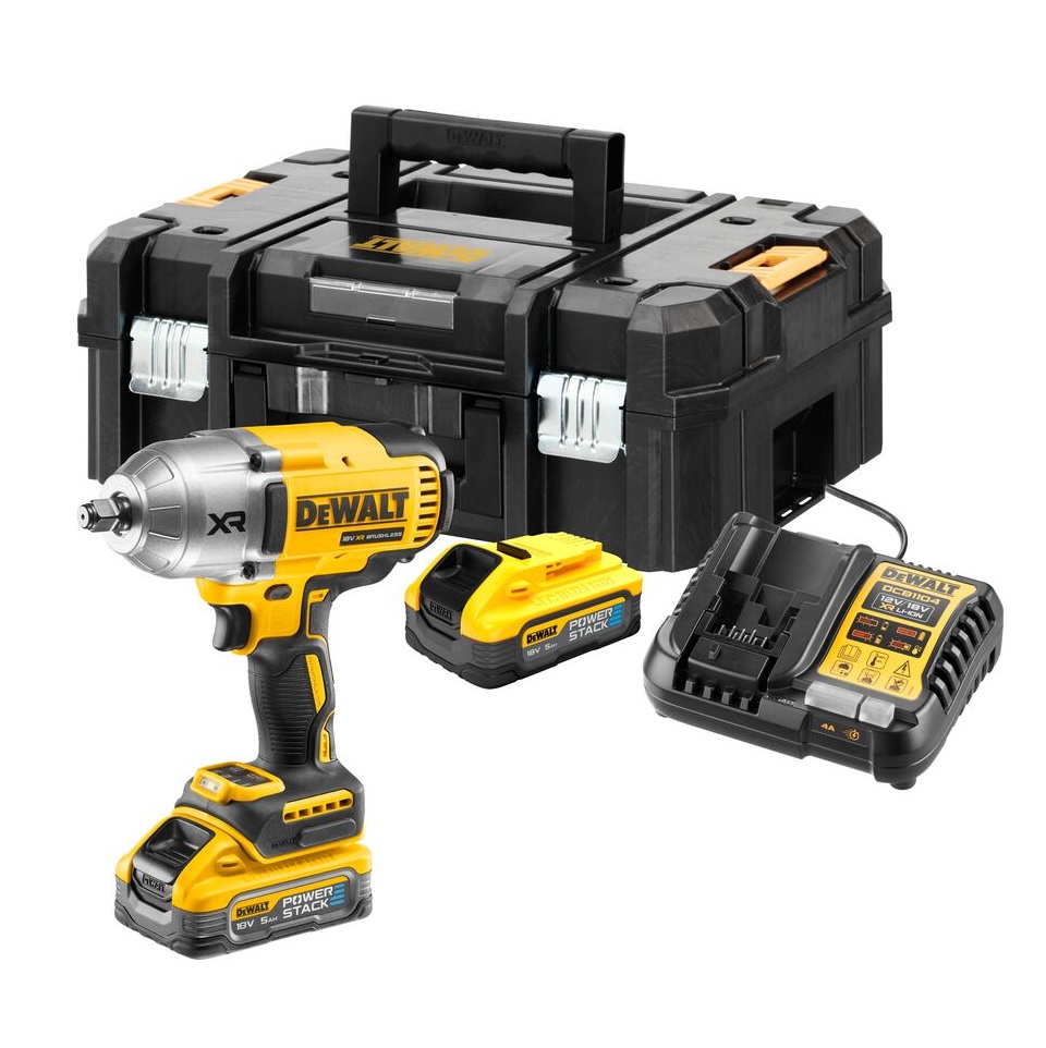 DeWalt aku udarni odvijač DCF900H2T 2x5,0Ah 1898Nm 1/2" Powerstack
