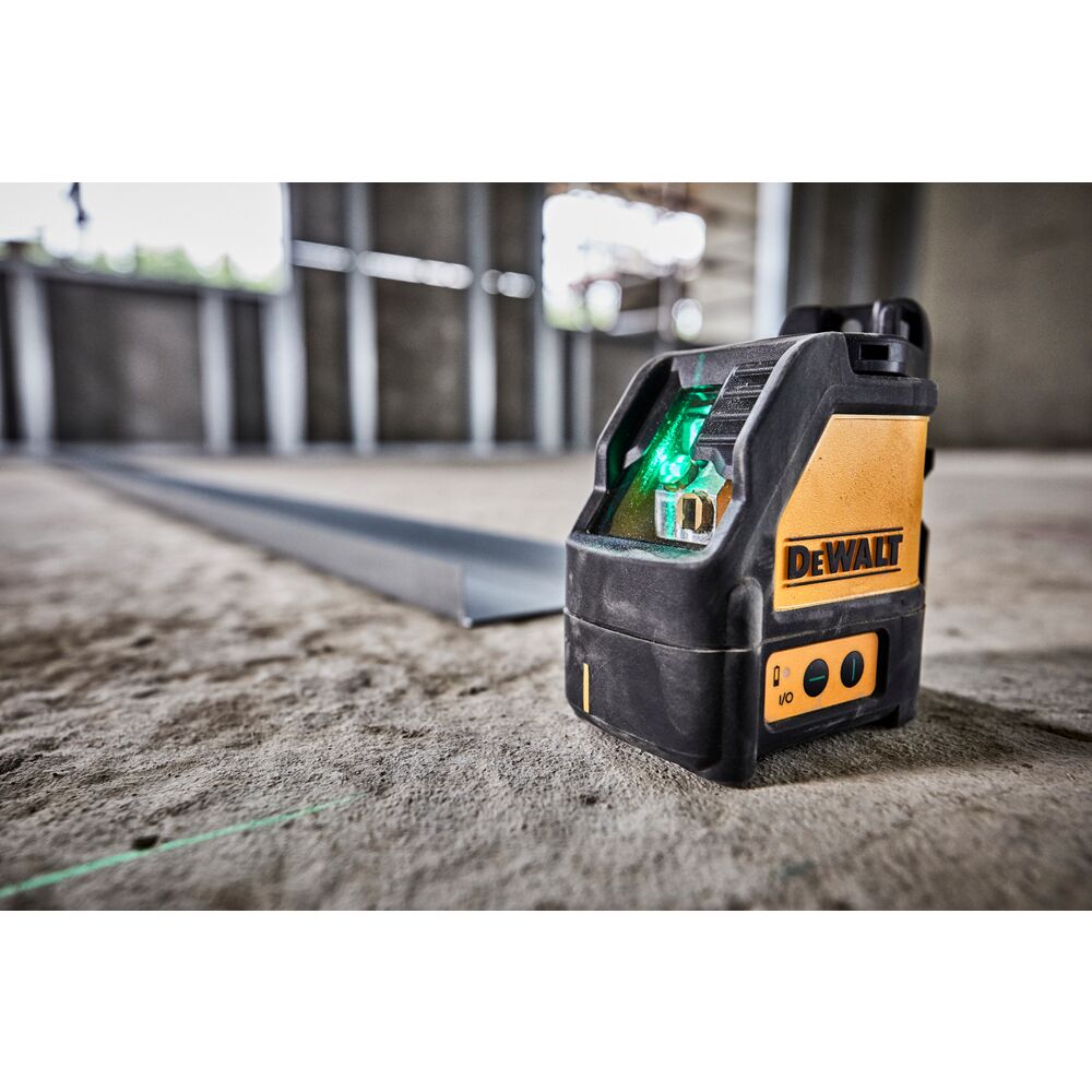 DeWalt križni laserski nivelir DW088CG zelena linija, magnet - Slika 5