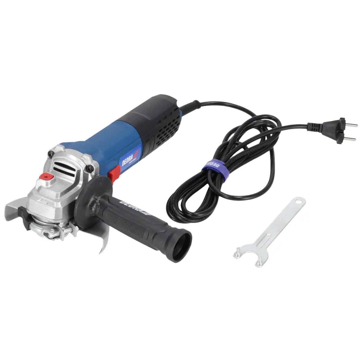 Dedra kutna brusilica 1700W, 125mm, regulacija, tanko kučište DED7987 - Slika 3