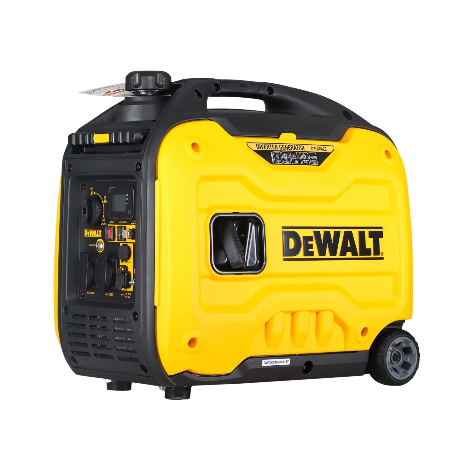 Dewalt agregat inverterski 3.8kW, 230V, 31kg tihi DXGNi42E - Slika 4