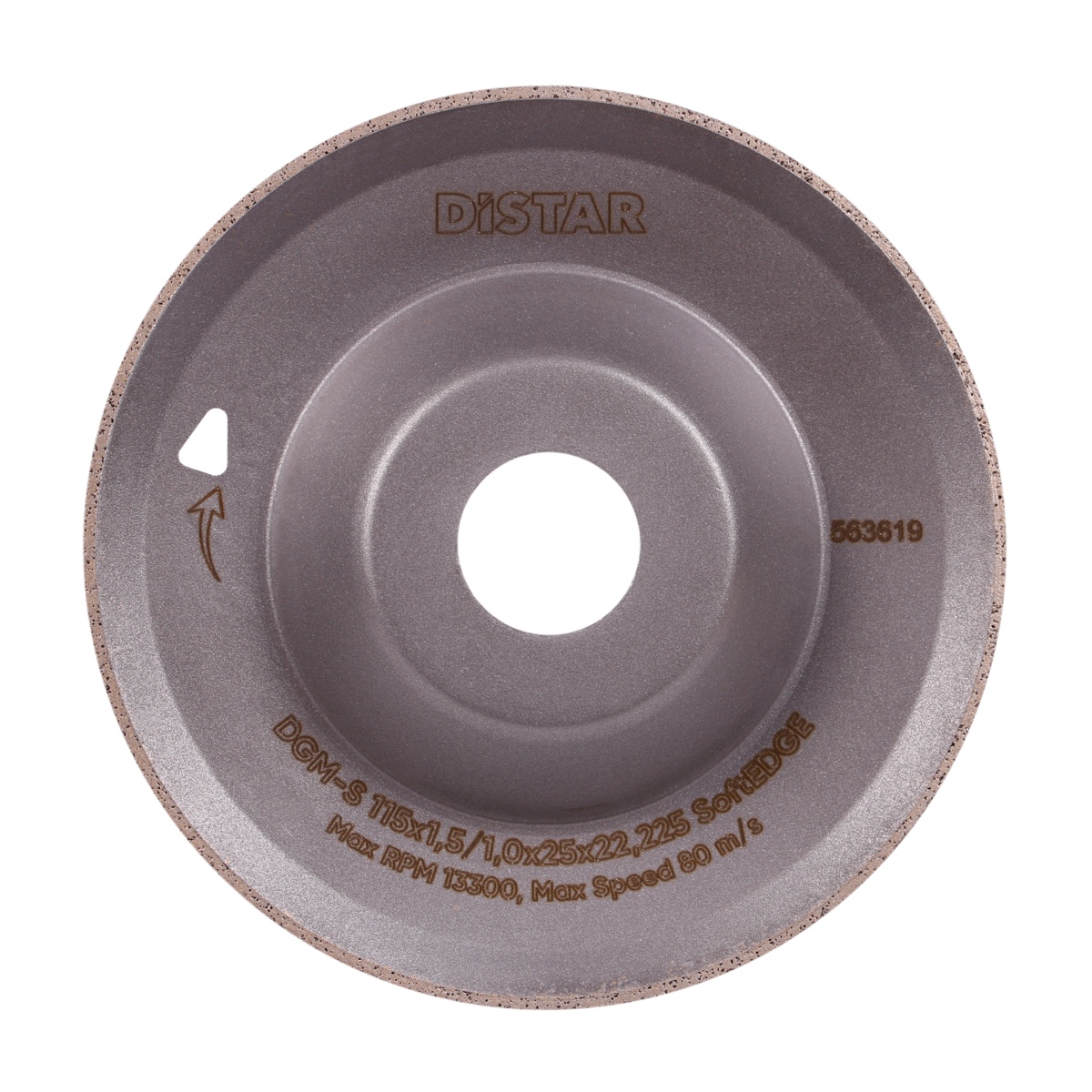 Distar brusna ploča za keramiku SoftEDGE 115mm - Slika 4