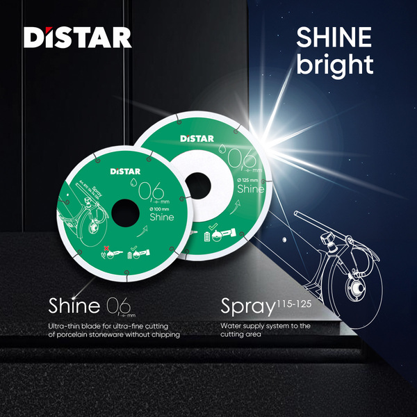 Distar rezna ploča za čisto rezanje keramike SHINE 125x0,6mm, mokro - Slika 4