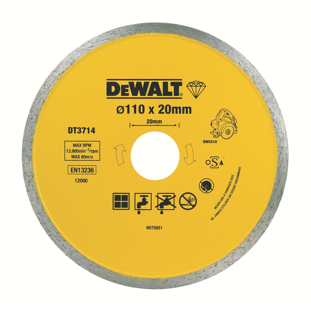 DeWalt ručna pila za keramiku DWC410 1300W 110mm - Slika 2