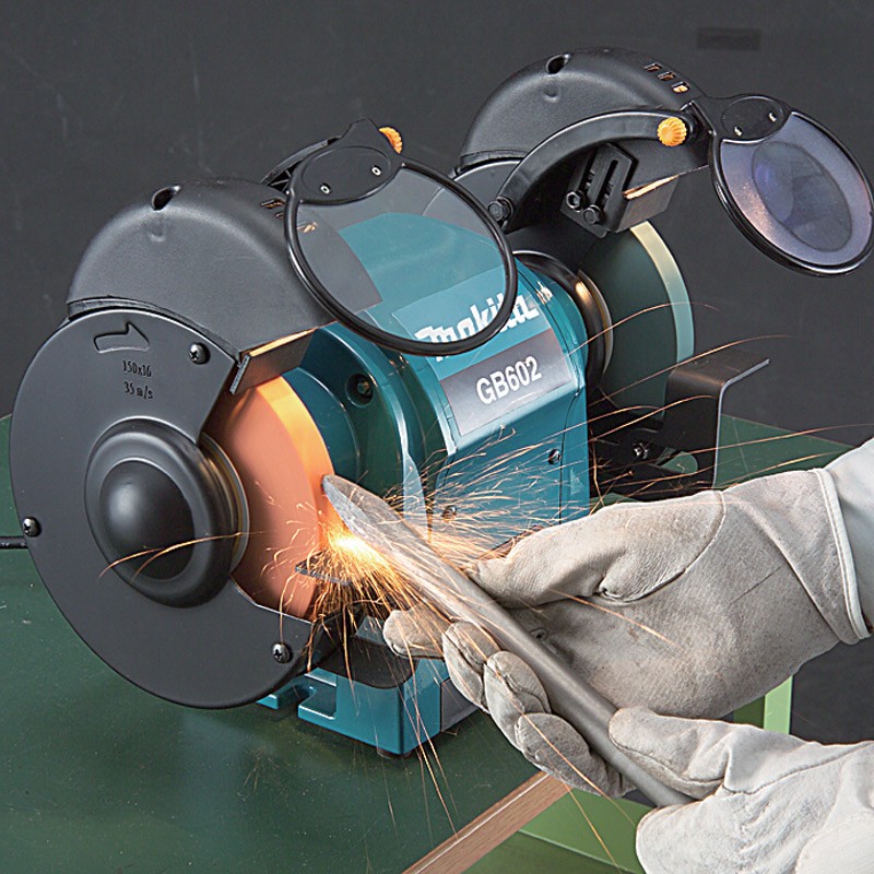 Makita dvostrana stolna brusilica GB602 - Slika 2