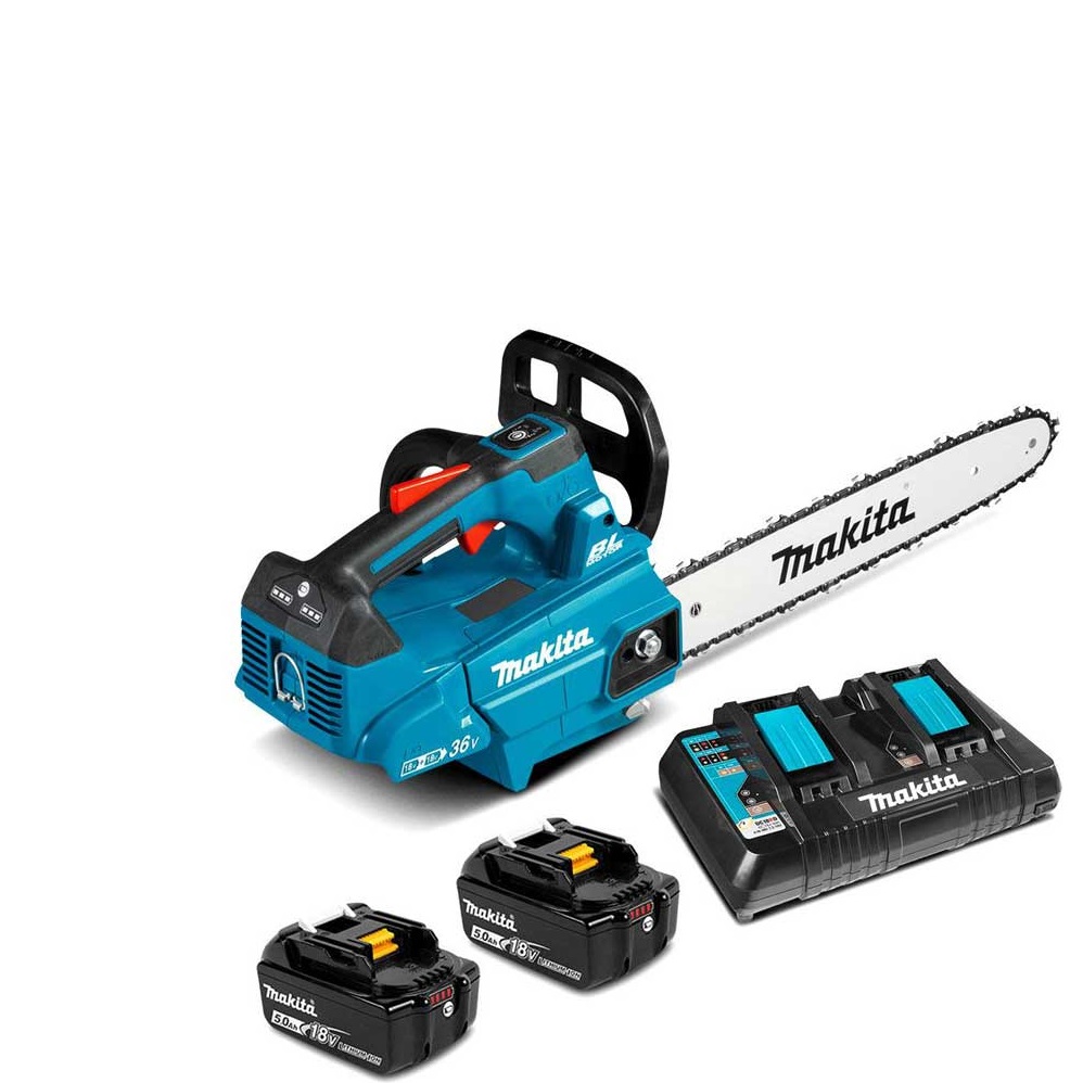 Makita aku lančana pila DUC306PT2 18+18V 2x5,0Ah