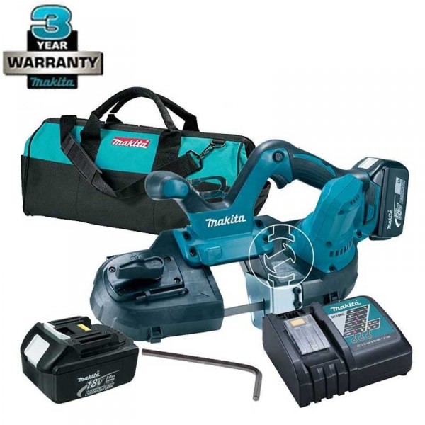 Makita aku tračna pila DPB181RFE 2x3,0Ah