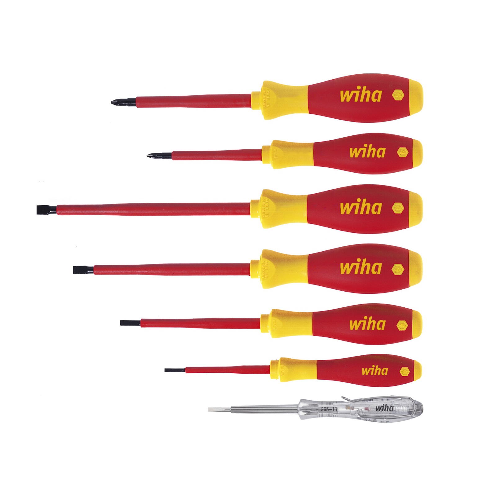 Wiha set odvijača SoftFinish®električarski 7/1 W00834