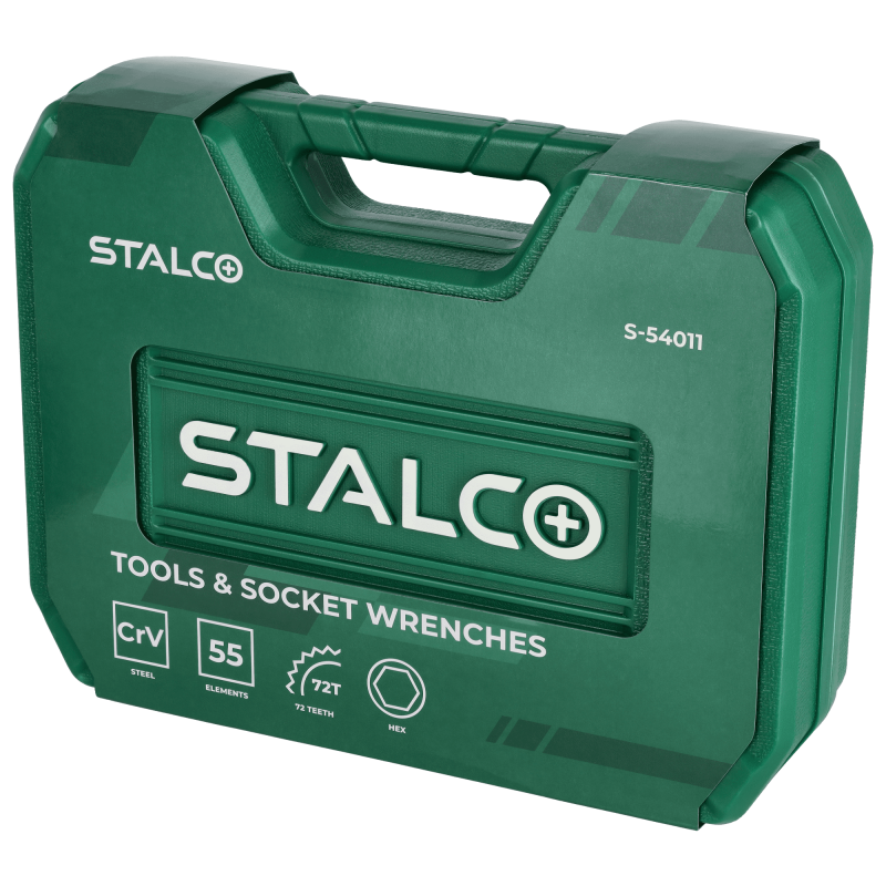 Stalco set višenamjenskih alata od 55 osnovnih elemenata S54011 - Slika 2