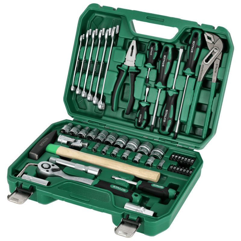 Stalco set višenamjenskih alata od 55 osnovnih elemenata S54011