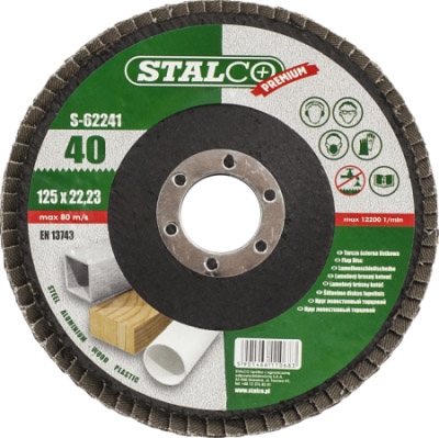 Stalco premium lamel disk 125mm alotex P100 62250