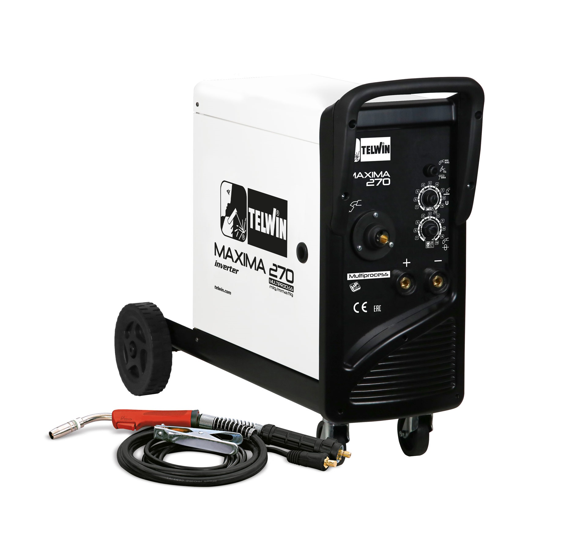 Telwin mig-mag/ flux/ brazing/mma/tig DC 816126 MAXIMA 270