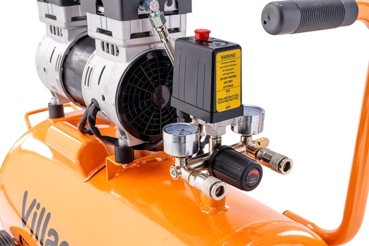 Villager kompresor VAT-50LS silent 61dB ,125l/min 049300 - Slika 4