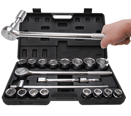 BGS set nasadnih ključeva 19-50mm 3/4' 20dj. 1202