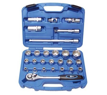 BGS set nasadnih ključeva i bitova 8-32mm 1/2' 27-dijelni pro+ 2224
