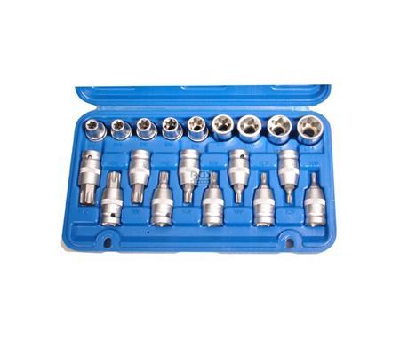 BGS set nasadnih ključeva torx t20-t70 e10-e24 1/2' 19dj. pro+ 5100