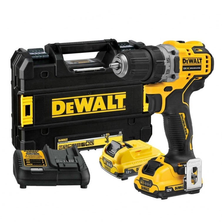 DeWalt aku udarna bušilica DCD706D2 12V 2x2,0Ah 57,5Nm