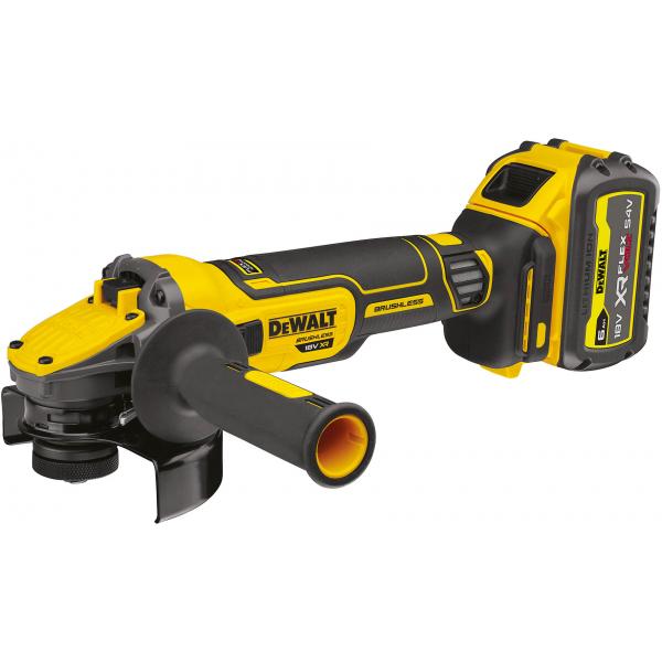DeWalt Flexvolt aku kutna brusilica DCG409T1 18/54V 1x6,0Ah - Slika 2