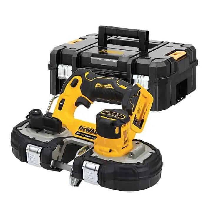 DeWalt aku kompaktna tračna pila 18V DCS377NT 46mm