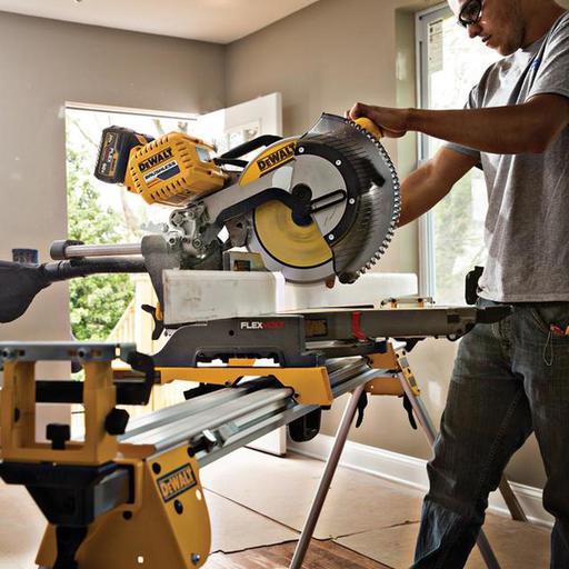 DeWalt aku potezno nagibna pila DHS780T2A 54V 2x6,0Ah 305mm - Slika 2