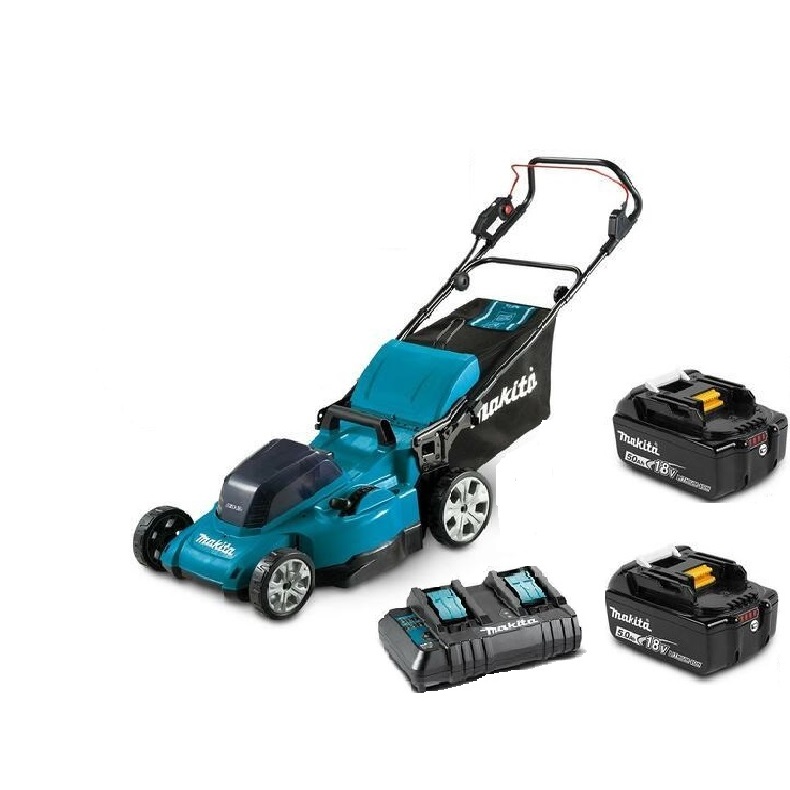 Makita aku kosilica DLM480CT2 18+18V 2x5,0Ah - Slika 9