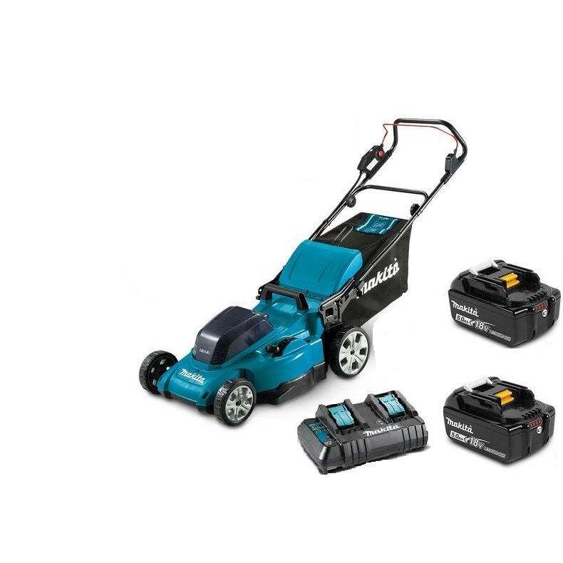 Makita aku kosilica DLM480CT2 18+18V 2x5,0Ah - Slika 8