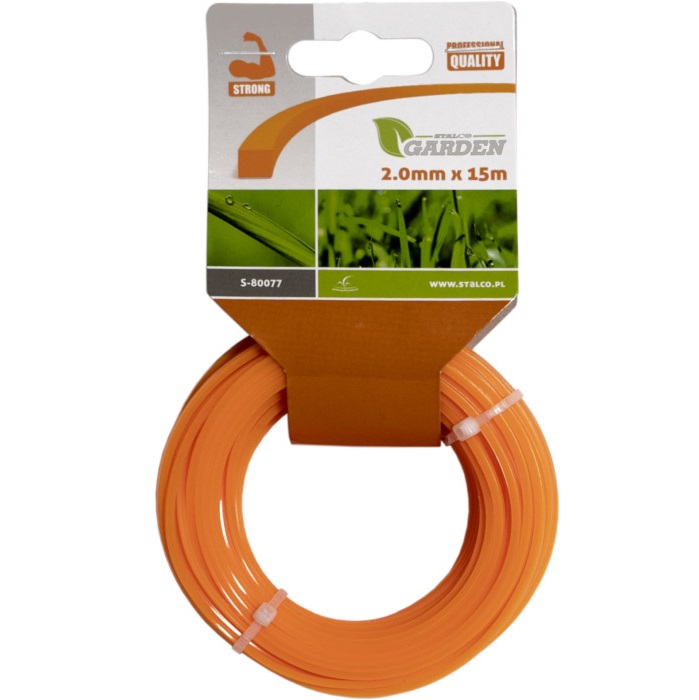 Stalco garden nit za košnju 3,0x15m kvadratna 80087