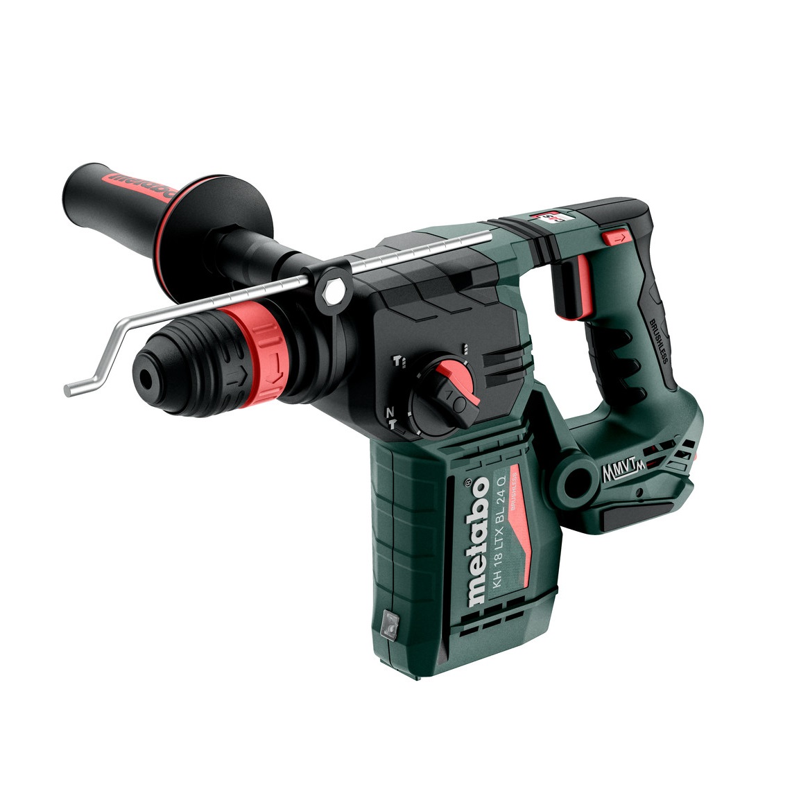 Metabo aku bušači čekić KH 18 LTX BL 24 Q, 2,2J 18V, solo alat - 601714850