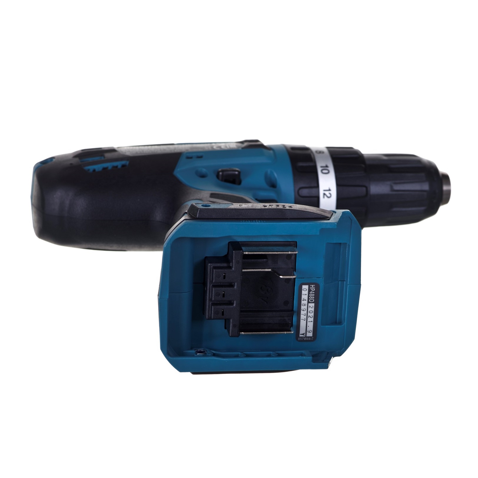 Makita aku udarna bušilica-odvijač HP488D002 18V 2x1,5Ah - Slika 2